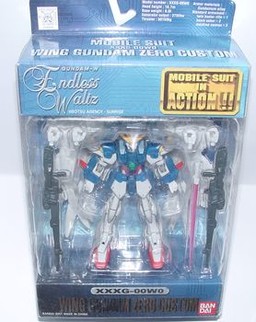 XXXG-00W0 Wing Gundam Zero Custom, Shin Kidou Senki Gundam Wing Endless Waltz, Bandai, Action/Dolls, 1/110